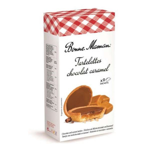 Tartaletky Bonne Maman - čokoláda a karamel, 135 g