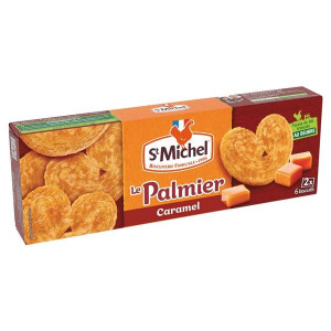 Karamelové sušenky Palmiers St. Michel, 100 g