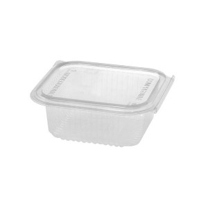 Jednorázové misky s víčkem-500 ml,komposto.,600ks