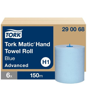 Papírové ruč.v roli Tork Matic-modré,H1,6 rolí