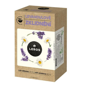 Bylinný čaj Leros - Levandulové zklidnění, 20x 1 g