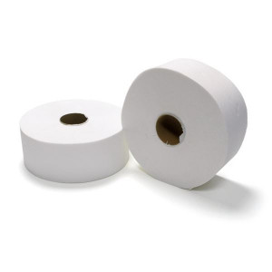 Toalet.papír jumbo-2vrstvý,bílý recykl,24cm,6rolí