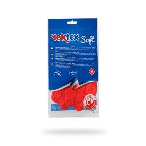 Gumové rukavice Vektex Soft - vel. M, 1 pár