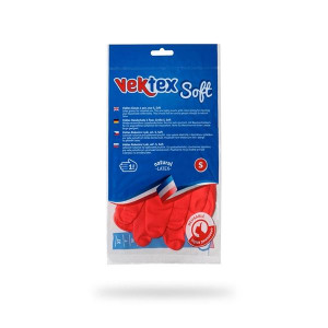 Gumové rukavice Vektex Soft - vel. S, 1 pár