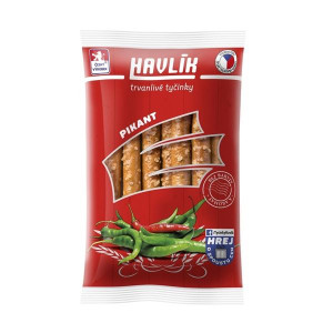 Trvanl. tyčinky Havlík - pikant,90g