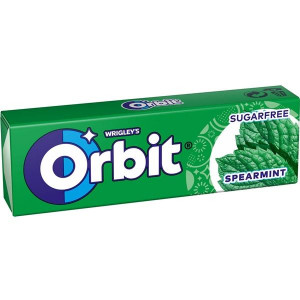Žvýkačky Orbit Spearmint, 14 g