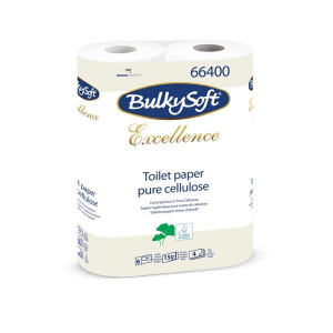 Toaletní papír Bulkysof- excellence, 4vrstvý,6rolí