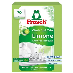 Tablety do myčky Frosch - limetka, 70 ks