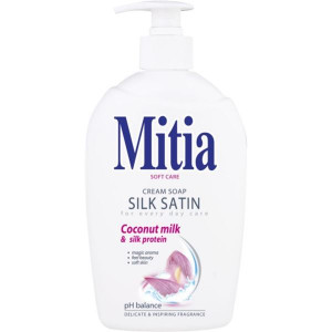 Tekuté mýdlo Mitia - silk satin, 500 ml