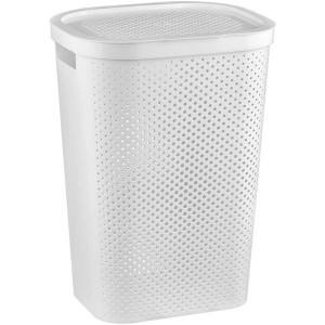 Koš na prádlo INFINITY - bílý, 60L