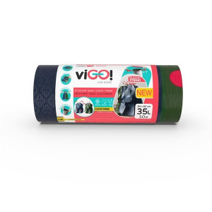 Pytle na odpadky viGO! - 35 l, 23 mic, 10 ks