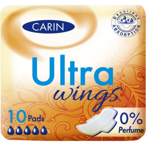 Dámské vložky Carin ultra wings - 10 ks