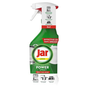 Čistič myčky a nádobí Jar PowerLemon- spray,800 ml