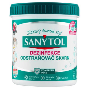 Dezinfekční odstraňovač skvrn Sanytol - 450 g
