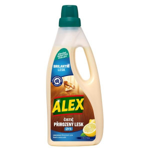 Čistič na podlahy ALEX extralesk 2v1- dřevo, 750ml