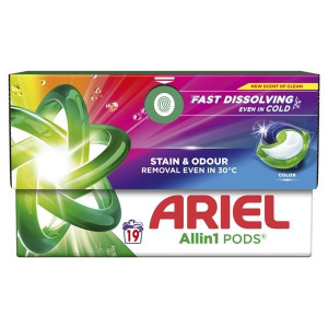 Kapsle na praní Ariel All in 1 PODS  Color- 19 PD