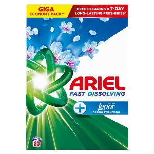Prášek na praní Ariel Spring Awakeng-4,4 kg,80 d.
