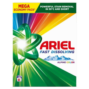 Prášek na praní Ariel Color - 4,675 kg, 85 dávek