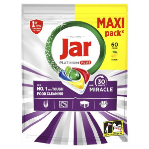 Tablety do myčky Jar Plat.Plus Miracle citron,62ks