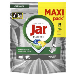 Tablety do myčky Jar Platinum - citron, 81 ks