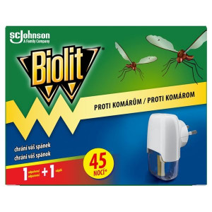 Biolit el. odpařovač s tekutou náplní - 45 nocí