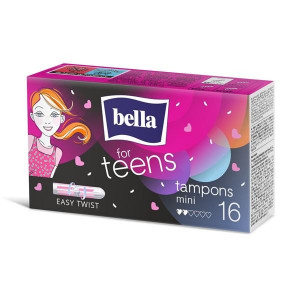 Tampony Bella for Teens - Mini, 16 ks