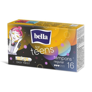 Tampony Bella for Teens - Regular, 16 ks