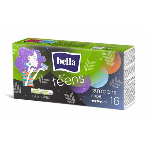 Tampony Bella for Teens - Super, 16 ks