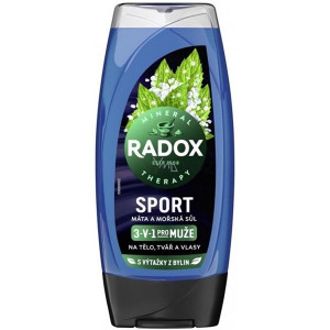 Sprchový gel Radox Sport - pro muže, 225 ml