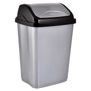 Odpadkový koš Orion Vittario - 26 l, šedý