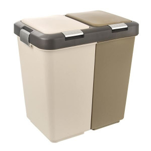 Odpadkový koš Orion Duo Dust - 2x20 l