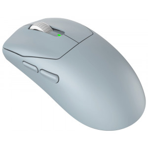 MSI herní myš FORGE GM340 Wireless Sky/ bezdrátová/ 12.000 dpi/ 2,4GHz/ BT5.2/ USB/ 6 tlačítek/ světle modrá
