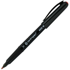 Popisovač na CD Centropen 4606, červený