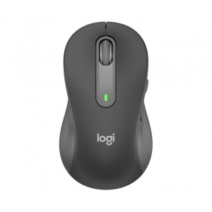 Logitech M650L/Kancelářská/Laserová/Pro leváky/Bezdrátová USB + Bluetooth/Šedá