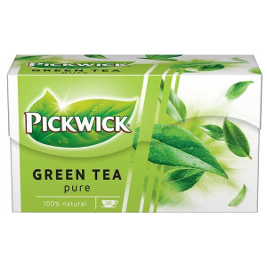 Zelený čaj Pickwick neochucený, 20x 1,5 g
