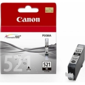 Canon cartridge CLI-521 / Black / 665str.
