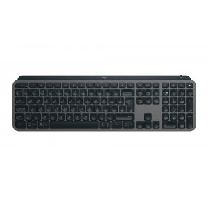 Logitech klávesnice MX Keys S/ bezdrátová/ Bluetooth/ USB-C/ US layout/ grafitová