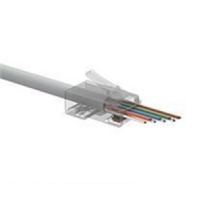 Solarix Univerzální EASY konektor RJ45 CAT6 UTP 8p8c na drát i licnu