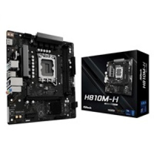 ASRock MB Sc LGA1851 H810M-H, Intel H810, 2xDDR5, 1xHDMI, mATX
