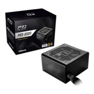 ASROCK zdroj PRO-650G,650W, 80Plus Gold, 120 mm, ATX 3.1