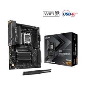 ASRock MB Sc AM5 X870 Challenger WiFi, AMD X870, 4xDDR5, 1xHDMI, 2xUSB4, WiFi