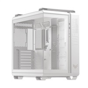 ASUS case TUF GAMING GT502 HORIZON, Mid Tower, průhledná bočnice, 4x 120mm ARGB Fan, bílá
