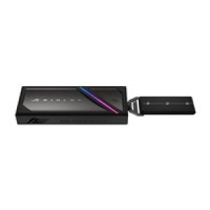 ASUS Externí box pro SSD M.2 ROG STRIX AIOLOS, USB 3.2 Gen 2x2, ARGB, černá