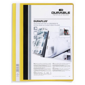 Plastový rychlovazač Durable nezávěsné, A4