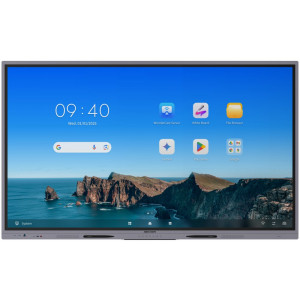 HIKVISION IFP 86"  4K, 8GB/128GB storage, 400 nit, 50 points, Android 14, USB, HDMI, Wifi ,BT, LAN  EDLA, speaker