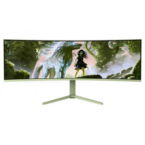 AROZZI NOVA herní monitor 49" 49TUW165 Forest Green/ LED/ 5120x1440/ 165Hz/ VA/ 3000:1/ 1ms/ 2xHDMI/ DP/ USB-C/ m.zelený