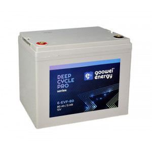 GOOWEI ENERGY Pb trakční záložní akumulátor VRLA GEL 12V/80Ah (6-EVF-80)