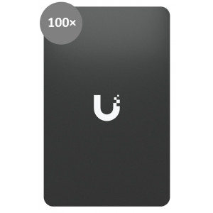 Ubiquiti UniFi Access Card - NFC přístupová karta, 100 kusů, černá