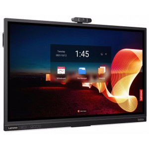 Lenovo ThinkVision T65 s kamerou/ 65" IPS/ 3840x2160/ 16:9/ 400cd/m2cmd/ 1200:1/ 8ms/ HDMI/ DP/ USB/VESA/ RJ45/ černý