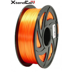 XtendLAN PLA filament 1,75mm lesklý oranžový 1kg